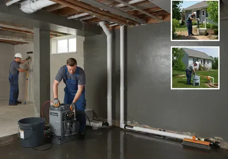 Basement Waterproofing and Flood Prevention process in Nicholasville, KY